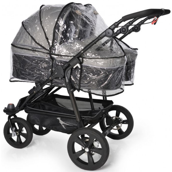 Дождевик для люльки TFK Double Twin carrycot