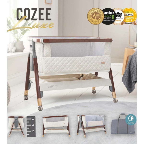 колыбель Tutti Bambini CoZee Luxe с колесами