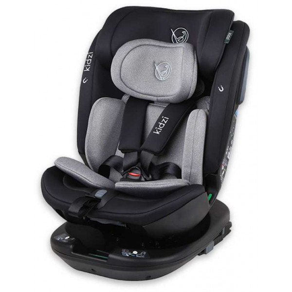 поворотное автокресло Kidzi Spin Plus 360 i-Size от рождения с Isofix 