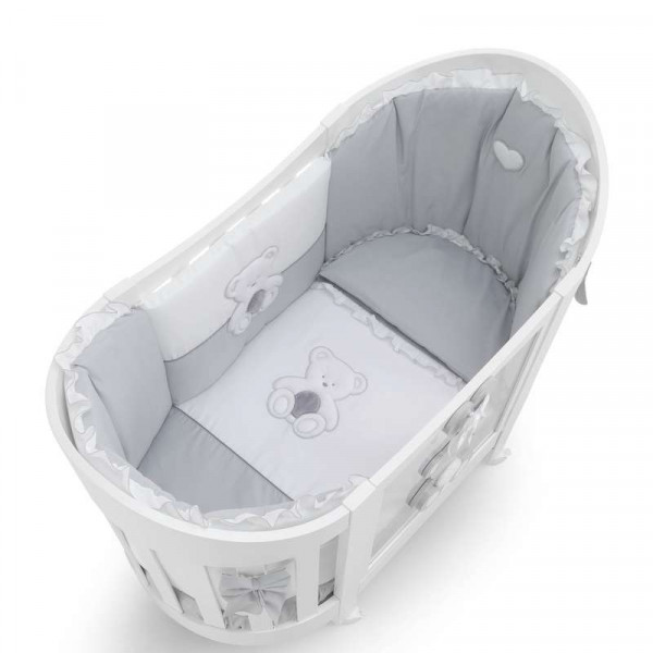 Кроватка Italbaby Peluche Oval Кроватка Italbaby Peluche Oval