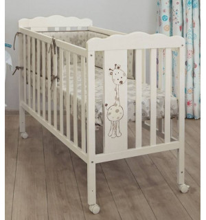 кроватка Micuna Baby Giraffe + Матрас 120х60 см.