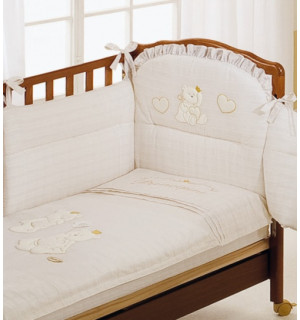Комплект белья в кроватку Italbaby Principini Biege